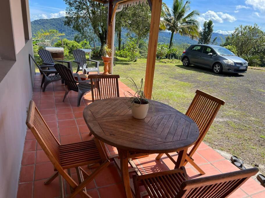 972B-Coin De Verdure Au Pied De La Montagne Pelee Le Morne-Rouge Extérieur photo